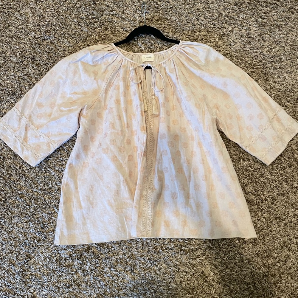 Sonmer linen blouse